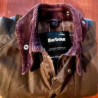 Barbour beaufort verde oliva + smanicato  interno