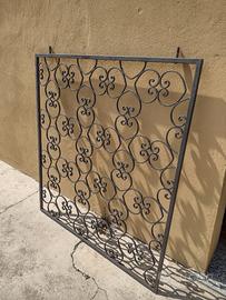 Barriera,grata inferriata in ferro