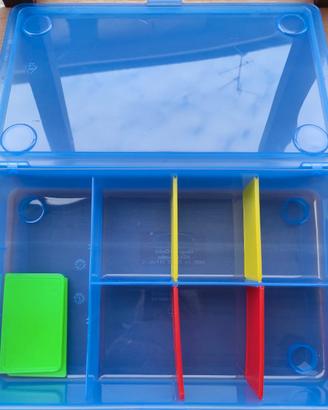 Scatola plastica Ikea per ordinare e conservare