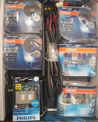Lampadine Alogene 6000K OSRAM HYPER COOL BLUE
