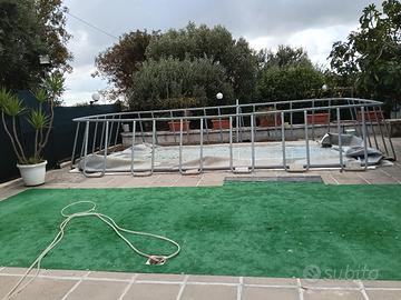 STRUTTURA  X PISCINA FUORI TERRA