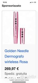GOLDEN NEEDLE DERMOGRAFO WIRLELESS penna tatuaggio