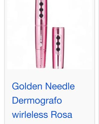 GOLDEN NEEDLE DERMOGRAFO WIRLELESS penna tatuaggio