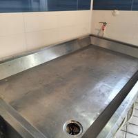 banco in acciaio inox 