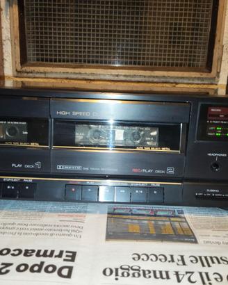 Piastra cassette deck Aiwa AD-WX505