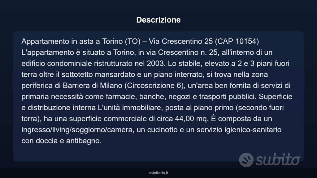 Appartamento – Torino, Monte Rosa, Circoscrizione 6 - Vista 4