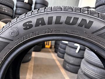 4 pneumatici invernali Sailun 215/55 R18 Dot 2425