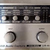 scheda audio roland con effetti