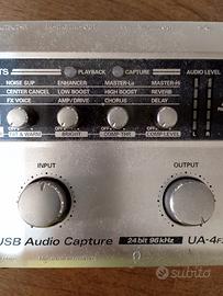 scheda audio roland con effetti