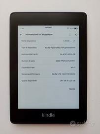 eReader Amazon Kindle Paperwhite 10th gen.