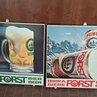 insegne in ferro anni 80