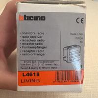 bticino ricevitore radio