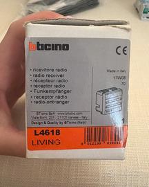 bticino ricevitore radio