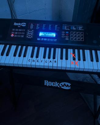 Tastiera/Pianoforte RockJam