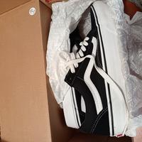 scarpe nuove vans tela nera 