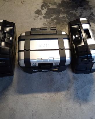 Tris borse Givi Trekker