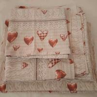 Set lenzuola flanella letto singolo