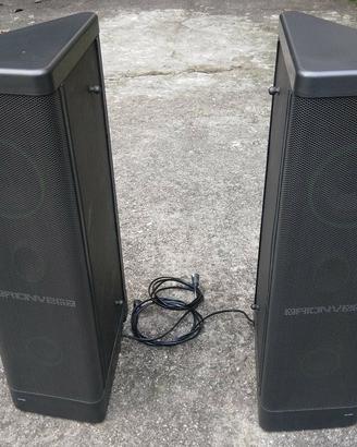 Brionvega casse diffusori laterali originali 2 vie