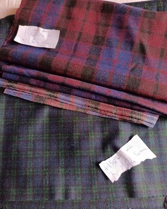tessuti lana tartan