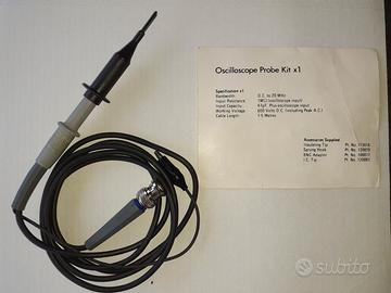 Sonda per oscilloscopio X1