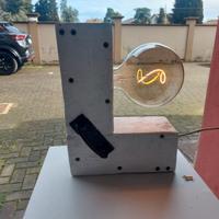 Lampada D'arredo Grezza 