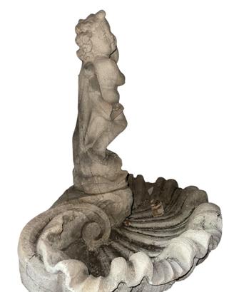 Fontana Antica '900 - Fontana con Putto e Base