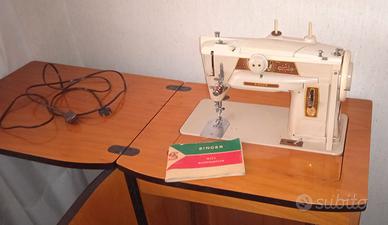 Macchina da cucire SINGER 401 a pedale funzionante