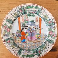Piatto vintage porcellana cinese