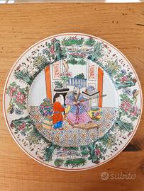 Piatto vintage porcellana cinese