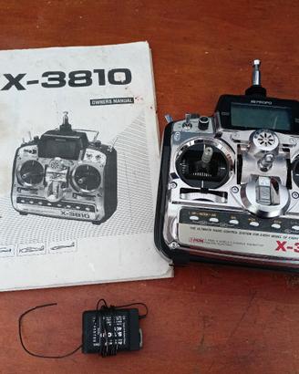Radiocomando JR Propo X-3810