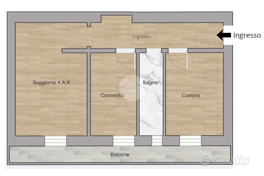 Appartamento – Roma, Quadraretto, Tuscolano - Vista 3