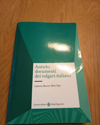 Antichi documenti dei volgari italiani 