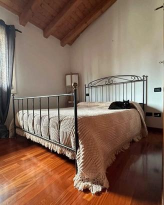 LETTO IN FERRO BATTUTO 