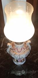 lampada,specchio , sedia 