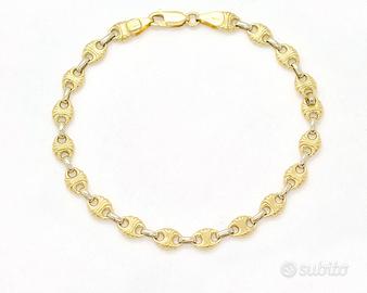 Bracciale Marco Bicego in oro giallo e bianco