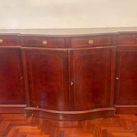 Credenza buffet Stile Inglese Piuma di Mogano