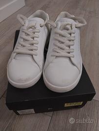 Scarpe Tommy Hilfiger bianche in pelle mis.35
