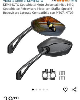 specchietti moto scooter