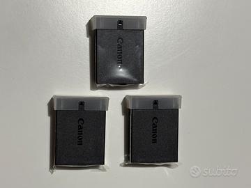 3 batterie per Canon EOS