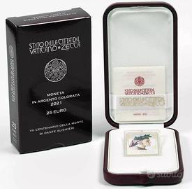 25 EURO DANTE 2021 -VATICANO