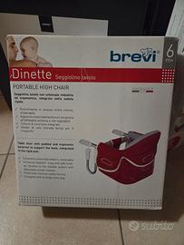 seggiolone da tavolo nuovo