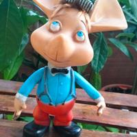 TOPO GIGIO ITALOCREMONA VINTAGE GOMMA 