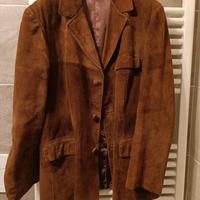 Giacca in camoscio da uomo