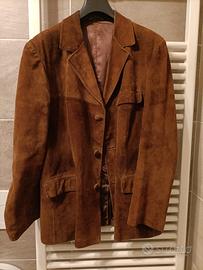 Giacca in camoscio da uomo