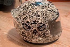 casco moto Icon Airmada Chantilly White Gloss.TG S