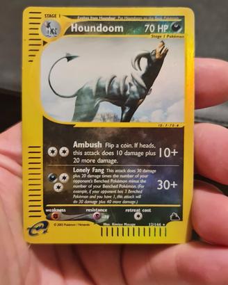 Pokemon Houndoom Reverse  12/144