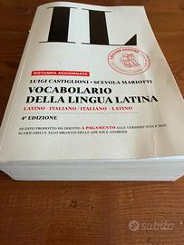 Vocabolario di Latino