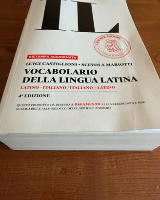 Vocabolario di Latino
