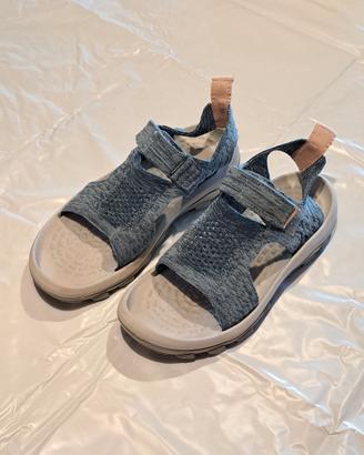 Sandali Quechua unisex azzurri e beige n.37