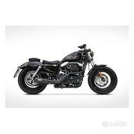 Zard Sport 2-1 Scarico XL Sportster Nero